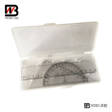 School Supplies Plastic Ruler in Box for Office Stationery Set